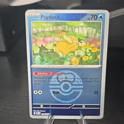 Pokemon TCG Psyduck 039/217 ASC CH Holo Ability 70HP Basic 2026 - Image 2