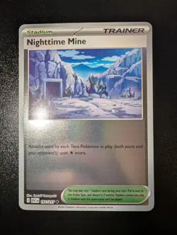 Nighttime Mine 197/217 Uncommon ME: Ascended Heroes Pokemon Reverse Holo NM - Image 1