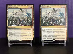 X2 MTG Frostcliff Siege TDM Tarkir Dragonstorm 187 RARE N/M - Image 1