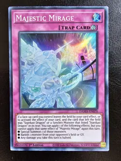Majestic Mirage Super Rare DAMA-EN020 1st Edition - Image 1