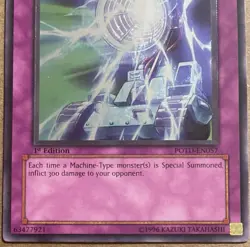 Yu-Gi-Oh! Cyber Summon Blaster POTD-EN057 Ultimate Rare 1st Ed LP - Image 3