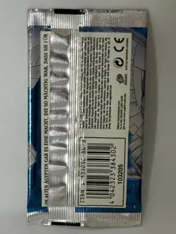 Yu-Gi-Oh! Cybernetic Revolution Booster Pack Wrapper Deutsch GEOFFNET! LEER! - Image 2