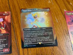 MTG Secret Lair X Sonic The Hedgehog: Friends And Foes Foil + Bonus Card - NM - Image 4