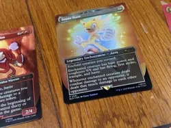 MTG Secret Lair X Sonic The Hedgehog: Friends And Foes Foil + Bonus Card - NM - Image 5