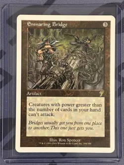 Ensnaring Bridge - 7th Edition - Near Mint/LP - MTG Magic The Gathering English - Image 1