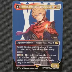 Joshua, Phoenix's Dominant (borderless) 0397 MTG Final Fantasy pack fresh - Image 1