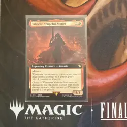 1x Vincent, Vengeful Atoner, Extended Art, Final Fantasy, Magic MTG NM - Image 1