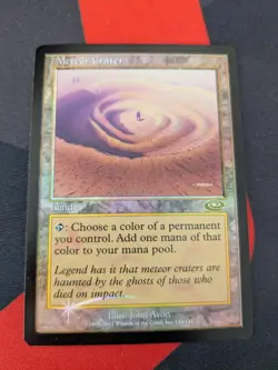 Rare - Meteor Crater FOIL Planeshift - LP - MTG Magic - Image 1