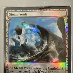 Steam Vents (FOIL) - Zendikar Expeditions - Magic: The Gathering (MTG) - LP - Image 5