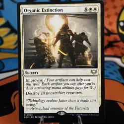 ORGANIC EXTINCTION #66 mtg NM-M Commander: Edge of Eternities 1 Rare - Image 1