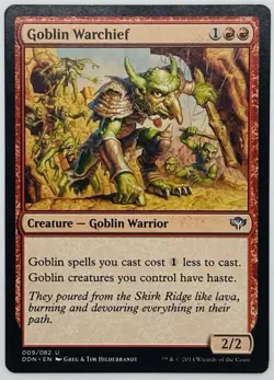 MTG Goblin Warchief Duel Decks: Speed vs. Cunning Regular - Image 1