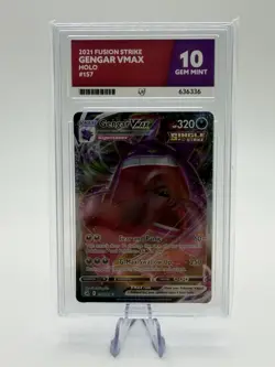 Pokemon TCG - Gengar VMAX 157/264 - Fusion Strike - ACE 10 - Image 1