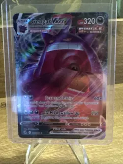 Pokemon TCG Fusion Strike Gengar VMAX Card 157/264 NM - Image 1
