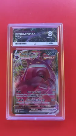 Gengar Vmax 157/264 Fusion Strike Pokemon TCG Ace 8 - Image 1