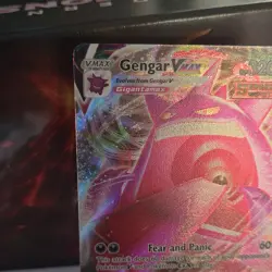 Pokemon TCG Fusion Strike Gengar VMAX Full Art Rare Card 157/264 - Image 2
