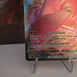 Pokemon TCG Fusion Strike Gengar VMAX Full Art Rare Card 157/264 - Image 5