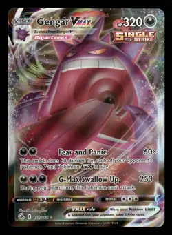 Gengar VMAX 157/264 SWSH08: Fusion Strike Pokemon TCG - Image 1