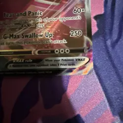 Pokemon Gengar VMAX TCG Fusion Strike Card 157/264 Near Mint Condition - Image 3