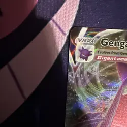 Pokemon Gengar VMAX TCG Fusion Strike Card 157/264 Near Mint Condition - Image 5