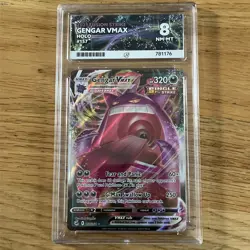 Pokemon TCG Gengar Vmax 157/264 Fusion Strike Ultra Rare Ace 8 NM/M English - Image 1