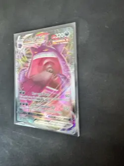 Pokemon TCG Fusion Strike Ace Gengar VMAX Holo Card 157/264 - Image 3