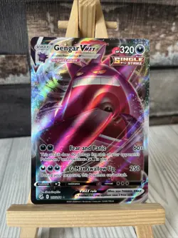 Pokemon TCG Gengar VMAX - 157/264 - Fusion Strike - Pack Fresh - Image 1