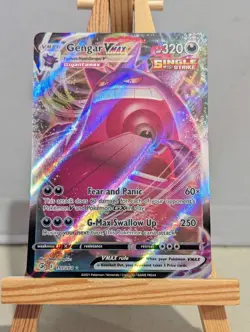 Gengar Vmax 157/264 - Fusion Strike - Holo Ultra Rare - Pokemon TCG - NM/Mint - Image 1