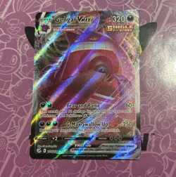 Pokemon TCG Gengar VMAX - 157/264 - Fusion Strike - Pack Fresh - Image 1