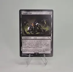 Mtg Nurgle's Rot Warhammer 40,000 Card # 045 Lightly Played - Image 1