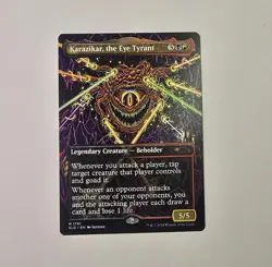 Karazikar, the Eye Tyrant Borderless Non-Foil MTG Secret Lair - NM - Image 1