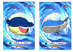 POKEMON CARD DATABASE 3 - WAILMER & WAILORD * CRACKED ICE HOLO - Image 1