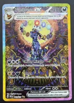 Pokemon TCG Umbreon Prismatic Evolutions Card 161/131 - Image 1