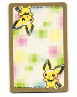 Unown No. 201 King Of Clubs 1999 Pokemon Poker Card Japanese LP - Image 2