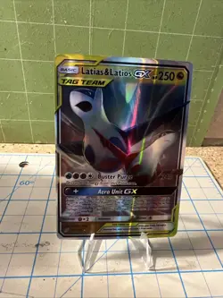 Pocket Monster Latia’s&latios Gx Fun Fan Art Pokemon Card - Image 1