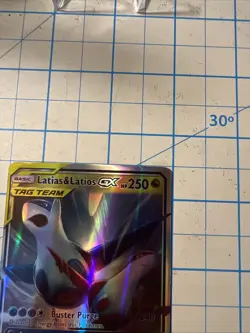 Pocket Monster Latia’s&latios Gx Fun Fan Art Pokemon Card - Image 3