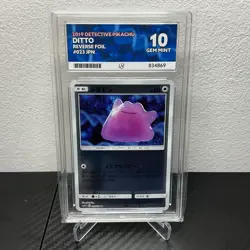 ACE 10 Ditto 023/024 Detective Pikachu 2019 Pokemon Card Japanese - Image 1