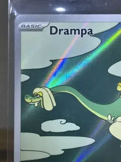 Pokemon TCG Drampa Full Art Holo Card 184/162 Temporal Forces Illustration Rare - Image 2
