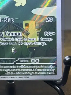 Pokemon TCG Drampa Full Art Holo Card 184/162 Temporal Forces Illustration Rare - Image 5