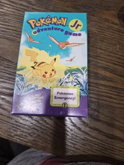 POKEMON JR ADVENTURE GAME 1999 NEW NINTENDO WIZARD PIKACHU VINTAGE CARDS - Image 1