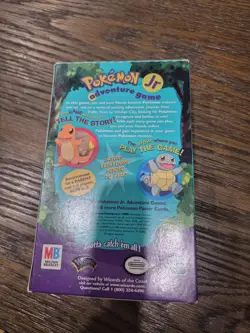 POKEMON JR ADVENTURE GAME 1999 NEW NINTENDO WIZARD PIKACHU VINTAGE CARDS - Image 2