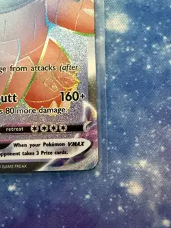 Drednaw VMax Pokemon Holo Rainbow Full Art Trading Card Near Mint 075/073 - Image 4