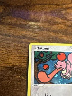 Pokemon TCG EX Fire Red Leaf Green Lickitung Card #37/112 Reverse Holo NM/LP - Image 2