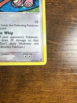 Pokemon TCG EX Fire Red Leaf Green Lickitung Card #37/112 Reverse Holo NM/LP - Image 4