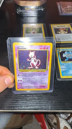 Pokemon Gym Challenge Holo Card Lot Mewtwo Poliwrath Erika Misty 2000 English - Image 2
