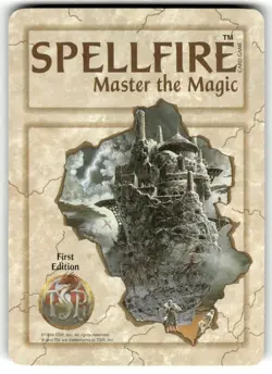 Spellfire CCG Uncommon Card Pyrite the Ancient Gold Dragon Dragonlance 35 / 100 - Image 2