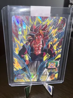 Super Dragon Ball Heroes Trading Card Gogeta:GT PUMS 11-SEC SECRET RARE MINT JP - Image 2