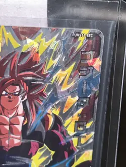 Super Dragon Ball Heroes Trading Card Gogeta:GT PUMS 11-SEC SECRET RARE MINT JP - Image 5