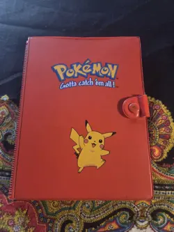 1999 Base Set Vintage Pokemon Trading Card Folder Empty Binders, WOTC - Image 4