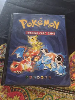 1999 Base Set Vintage Pokemon Trading Card Folder Empty Binders, WOTC - Image 5