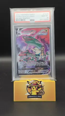 RAYQUAZA VMAX TG20/TG30 PSA 10 Silver Tempest Gem MT Pokemon TCG - Image 1
